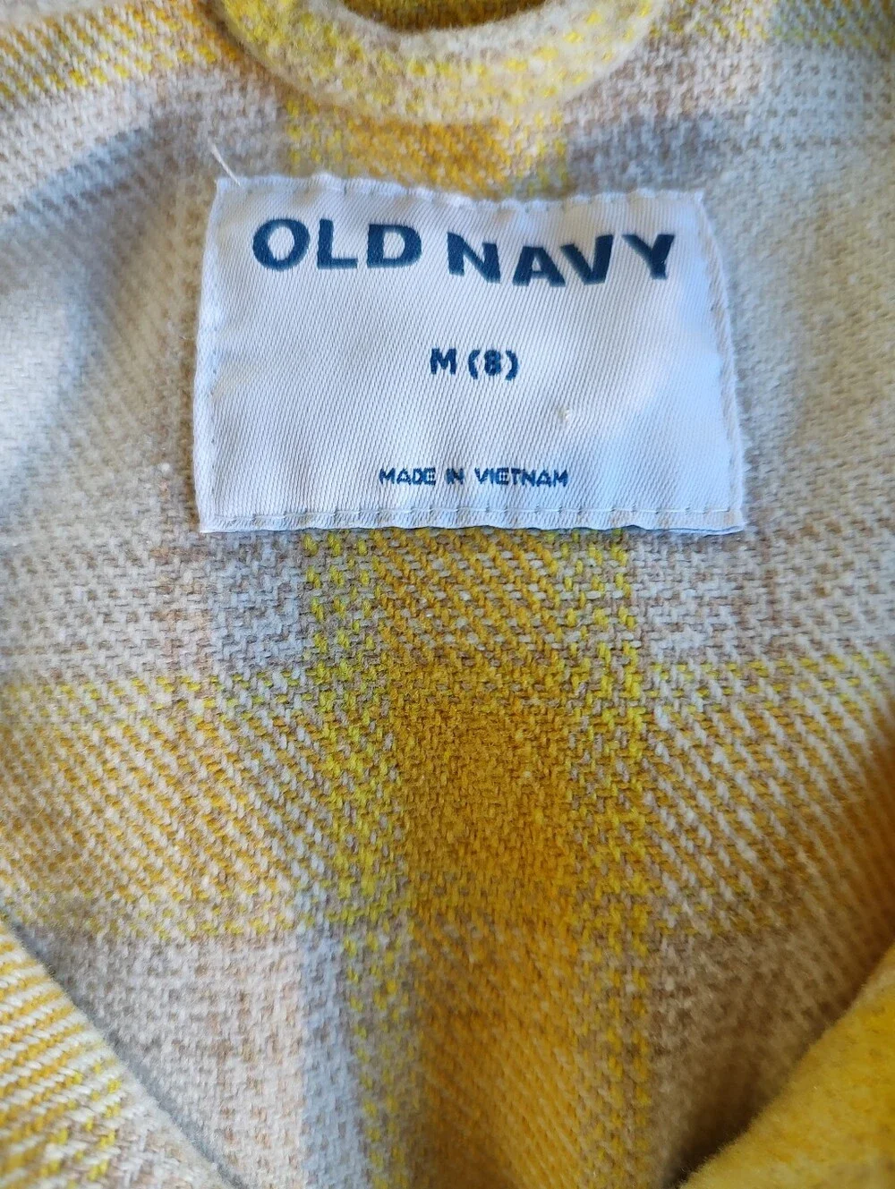 Girls Old Navy Plaid Shirt Jacket
